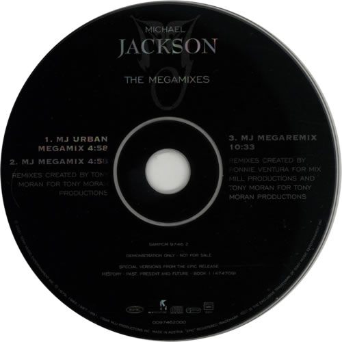 Michael Jackson MEGAMIX MEGAREMIX 非売品